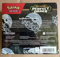 Pokemon TCG Mega Evolution-Perfect Order Sealed Booster Display Box (36 Packs) - Image 2