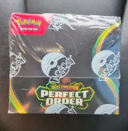 Pokemon TCG Mega Evolution Perfect Order Booster Display Box 36 packs NEW SEALED - Image 1