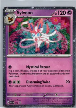 Sylveon - (Cosmos Holo) 172 Holo Promo SV: Scarlet & Violet Promo Cards - Image 1