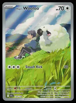 Hop's Wooloo 170/159 Holo Illustration Rare Journey Together Pokemon Card - Image 1