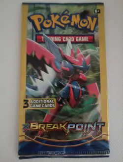 Pokemon XY Breakpoint 3 Card Booster Pack - Image 3