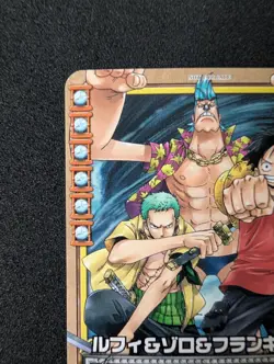 2005 ONE PIECE CARD GAME TOURNAMENT WINNER TOP PRIZE LUFFY ZORO 🏆 VINTAGE BN-16 - Image 2