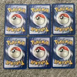 Vintage Pokemon Cards Gym Hero & Challenge Set Lot 6 Cards Blaine, Lt Surge, etc - Image 2