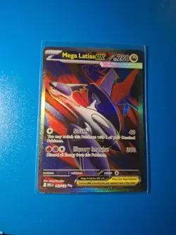 Pokemon TCG Mega Latias EX Full Art Ultra Rare Card 163/132 N.M. - Image 2