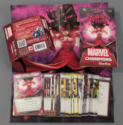 Marvel Champions Scarlet Witch Hero Pack. Complete. Cards in Mint Condition. - Image 1