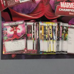 Marvel Champions Scarlet Witch Hero Pack. Complete. Cards in Mint Condition. - Image 3