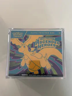 Pokemon TCG Ascended Heroes ETB Elite Trainer Box - New & Sealed - Image 1