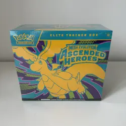 Pokemon TCG Mega Evolution Ascended Heroes Elite Trainer Box ETB New Sealed - Image 1