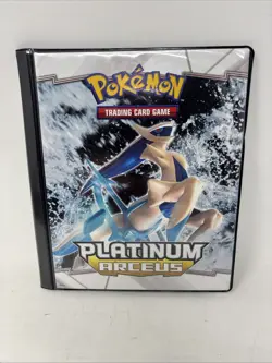 ULTRA PRO POKEMON 4 POCKET PORTFOLIO PLATINUM ARCEUS - Image 1