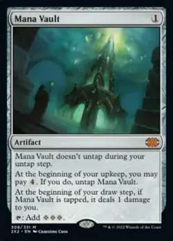 Mana Vault [Double Masters 2022] Magic MTG - Image 1