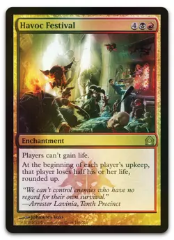 Havoc Festival #166 (Foil) (LP) Return to Ravnica RTR Magic MTG - Image 1