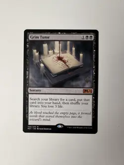 Grim Tutor Promo Pack: Core Set 2021 Regular NM - Image 1