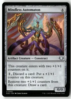 Mindless Automaton 142 Commander: Edge of Eternities Uncommon NM - Image 1