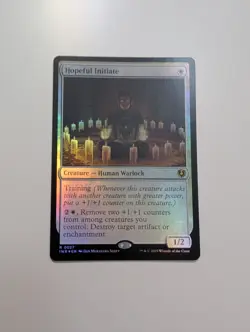 MTG - Hopeful Initiate (Foil) - Innistrad Remasterd NM/M Condition - Image 1