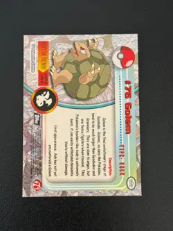 Golem 76 Pokemon Topps - Image 2