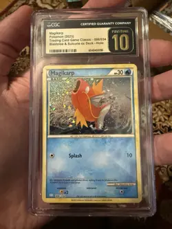 CGC 10 Pristine Magikarp Holo 006/034 Trading Card Game Classic CLB *read* - Image 1
