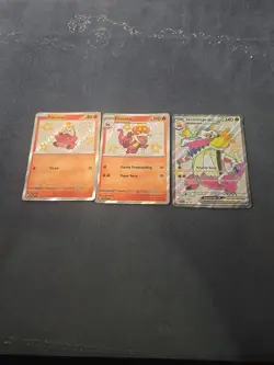 Pokemon TCG Skeledirge EX SVP079 080 081 Promo Set Paldean Fates NM - Image 1