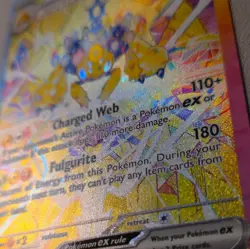 Galvantula ex 168/142 Sv07: Stellar Crown NM Holo Pokemon TCG - Image 4