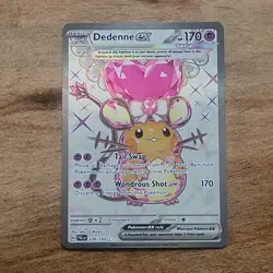 Pokemon Dedenne ex - 239/193 - Paldea Evolved Full Art Tera Ultra Rare Mint - Image 1