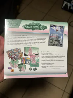 Pokemon TCG Paradox Rift Elite Trainer Box Iron Valiant ETB 2023 Sealed - Image 3
