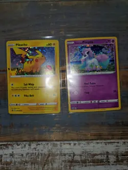 Pokemon 25th Anniversary General Mills Galarian Ponyta And Pikachu - Image 1