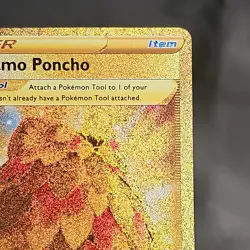 Pokemon Leafy Camo Poncho Full Art Holo Secret Rare 214/195 LP/NM - Image 3