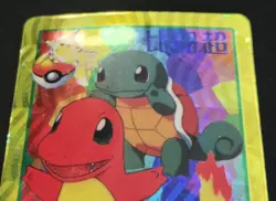 Pocket Monsters Anime Collection Vintage Vending Prism 1998 Bandai Charmander NM - Image 3