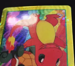 Pocket Monsters Anime Collection Vintage Vending Prism 1998 Bandai Charmander NM - Image 4