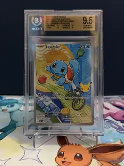 BGS 9.5 Squirtle 039 Me: Mega Evolution Promo Holo - Image 2