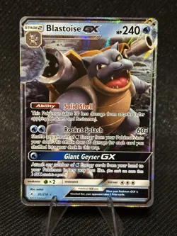 The Pokemon Company Blastoise GX 35/214 SM Unbroken Bonds Ultra Rare Holo ENG - Image 1