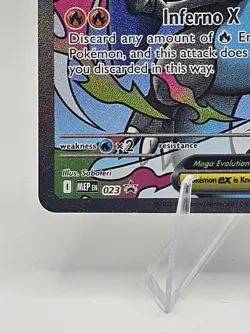 Mega Charizard X EX 023 - Me: Mega Evolution Promo Holo Pokemon TCG - Image 3