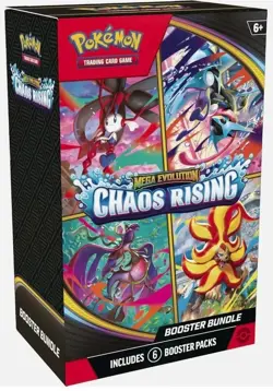Pokemon TCG: Mega Evolution—Chaos Rising Booster Bundle - Image 3