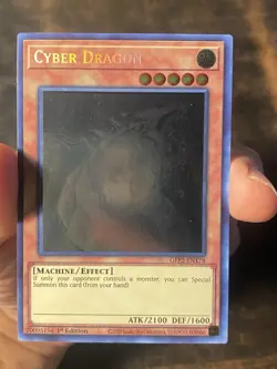 Yugioh NM Cyber Dragon Ghosts From the Past 2 Ultra Rare Foil 1st GFP2-EN178 - Image 3