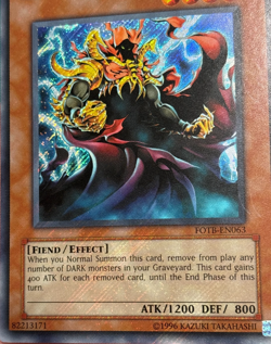 [Foil Bleed] Prometheus, King Of The Shadows - FOTB-EN063 - Secret Rare - Edison - Image 4