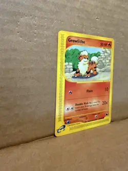 Growlithe 62/144 Skyridge - E-Series Pokemon Card - NM - Image 3
