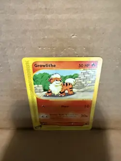 Growlithe 62/144 Skyridge - E-Series Pokemon Card - NM - Image 4