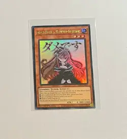2x Yu-Gi-Oh! Ghost Belle & Haunted Mansion #RA05-EN092 Ultra Rare 1st Ed (NM) - Image 2