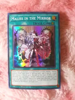 (3) Yu-Gi-Oh! Maliss In The Mirror #ALIN-EN064 Super Rare 1st Edition - Image 2