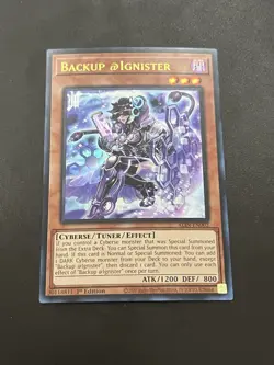 Backup @Ignister Ultra Rare ALIN-EN002 NM 1st Edition Yu-Gi-Oh! - Image 1