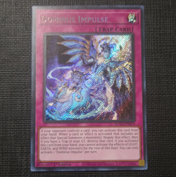 Konami Yu-Gi-Oh! TCG Dominus Impulse ROTA-EN079 Secret Rare 1st Ed Foil - Image 1