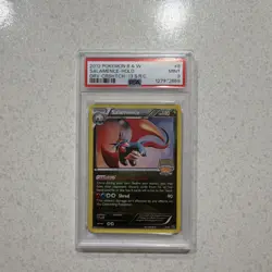 Pokemon 2012 B & W Salamence Holo Championship PSA 9 Card 8/20 - Image 1