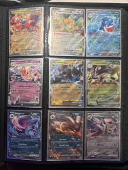 Pokemon Binder Lot With Around 154 Cards All Cards in it Comes With Binder - Image 5