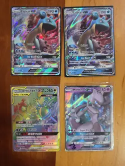 Pokemon TCG 26 Cards GX LOT!! ALL IN GREAT SHAPE! NM ESPEON, LAPRAS MORE - Image 4