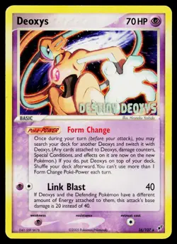 Miscellaneous Cards & Products #016/107 Deoxys (Normal Forme) - Image 1
