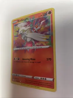 Reshiram Holo-Pokemon TCG Card 017/072 Shining Fates Amazing Rare NM Free Ship - Image 3