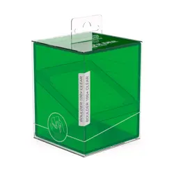 Ultimate Guard Boulder Clear Emerald 100+ Deck Case Card Storage Box Standard - Image 1