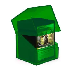 Ultimate Guard Boulder Clear Emerald 100+ Deck Case Card Storage Box Standard - Image 3