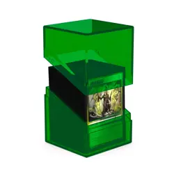 Ultimate Guard Boulder Clear Emerald 100+ Deck Case Card Storage Box Standard - Image 4