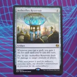 MTG Aetherflux Reservoir, NM-Mint, English Kaladesh - Image 1