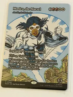 Monica, the Marvel // Aurelia, the Warleader Borderless Marvel Universe 86 - Image 1